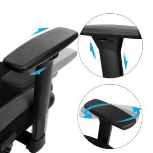 accoudoirs 3D d'une chaise de bureau